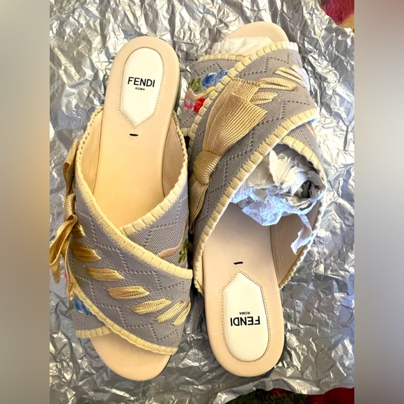 Multicolor Fendi sandals